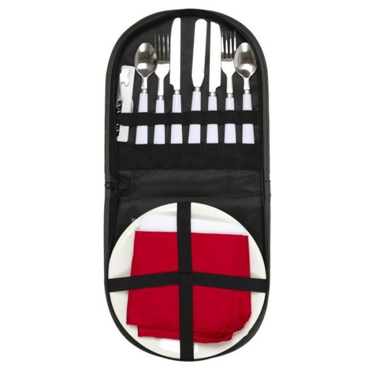 Paris Prix Sac à Pique-Nique  2 Personnes  24cm Noir