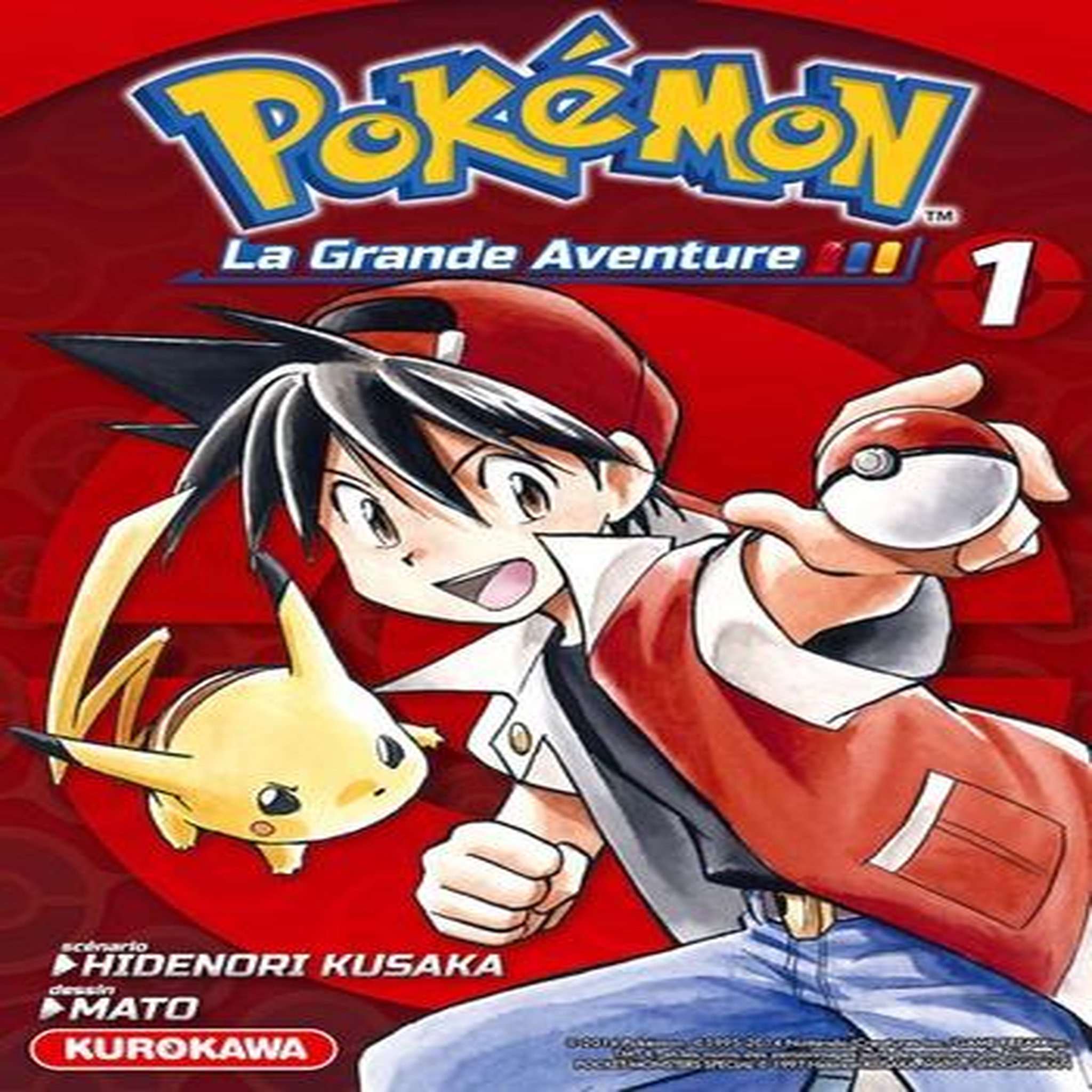 POKEMON LA GRANDE AVENTURE TOME 1, Kusaka Hidenori