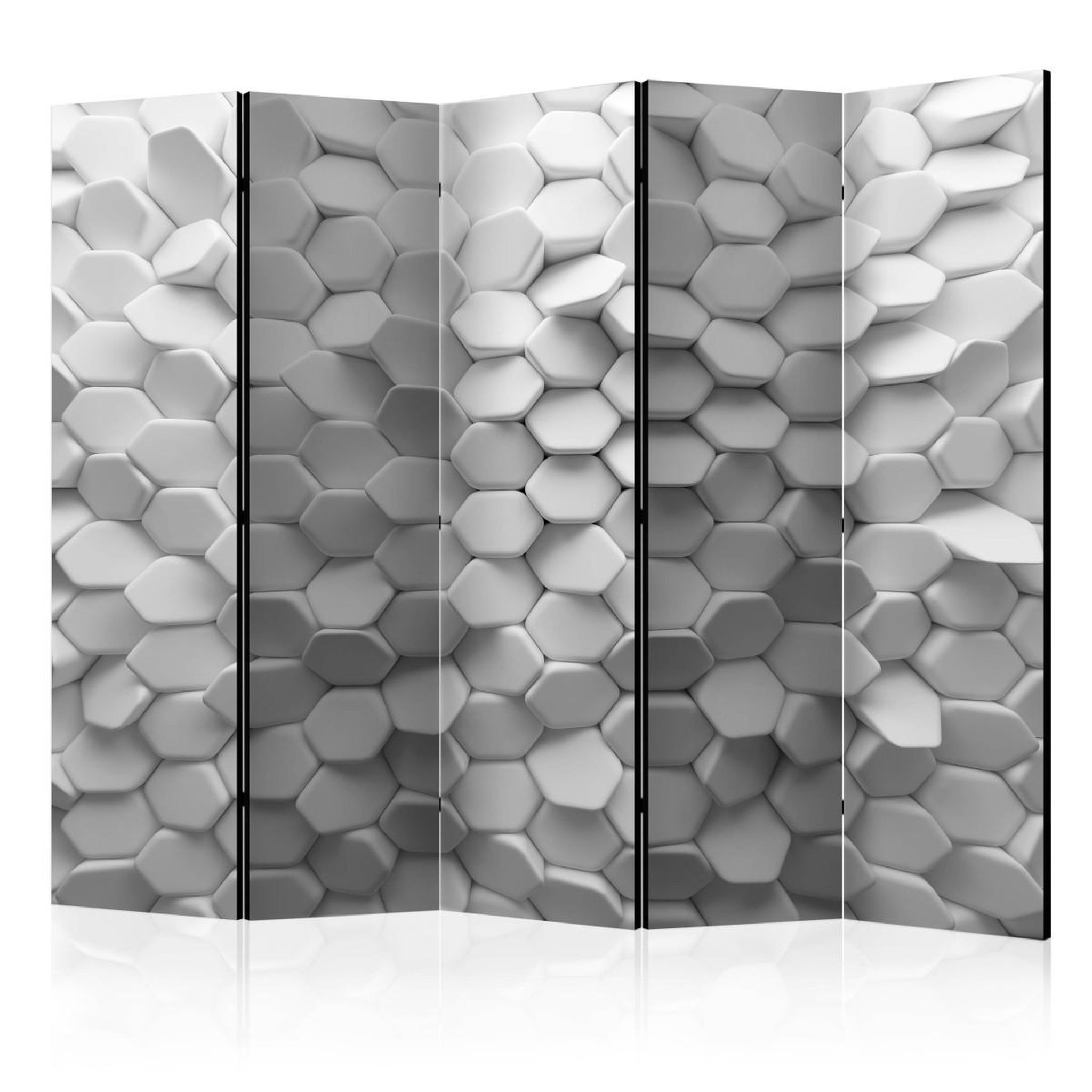 Paris Prix Paravent 5 volets  white mystery  172x225cm