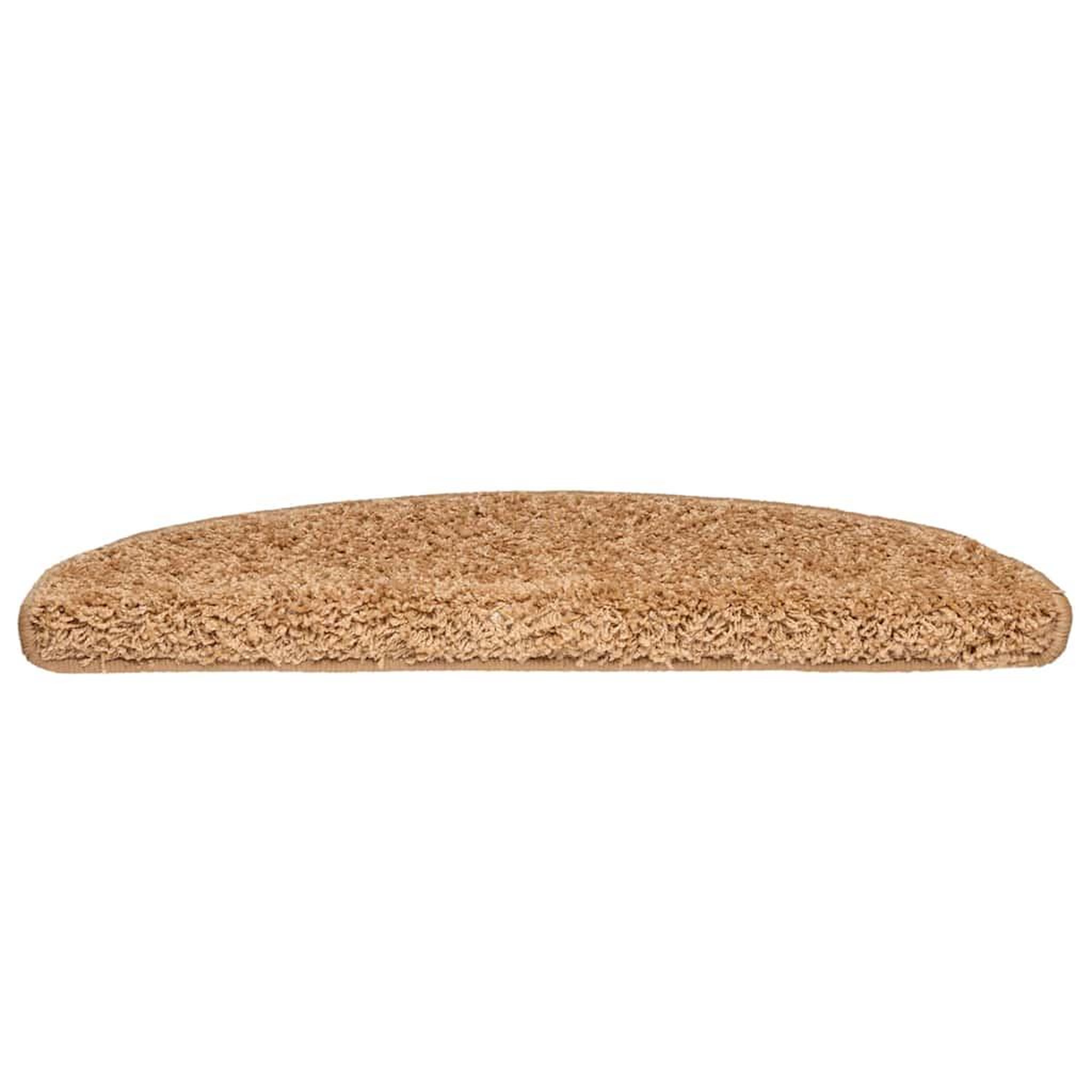 Voir la diapositive 3 : VIDAXL Tapis d'escalier 30 pcs beige 65x21x4 cm
