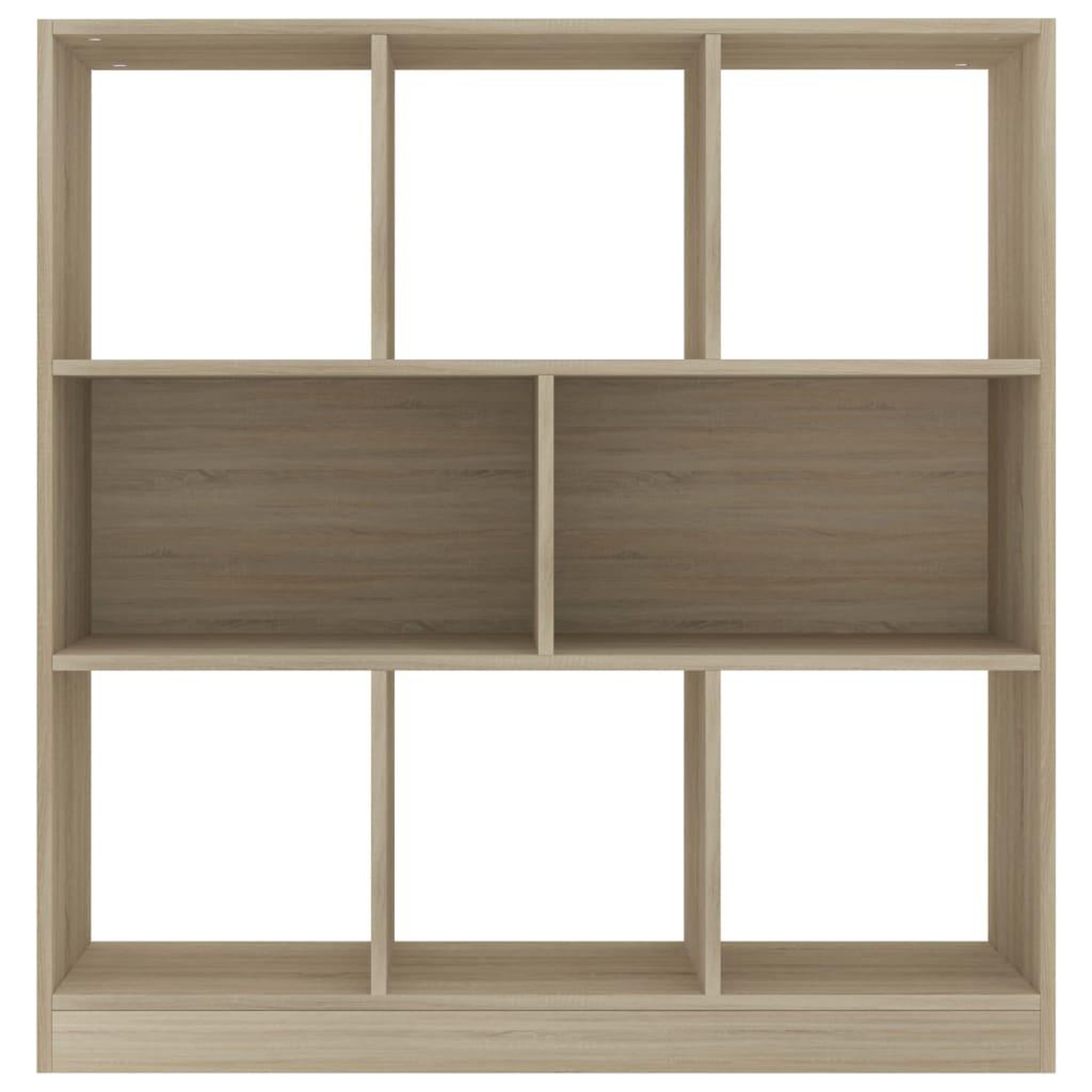 Voir la diapositive 4 : VIDAXL Bibliotheque Chene sonoma 97,5x29,5x100 cm Bois d'ingenierie