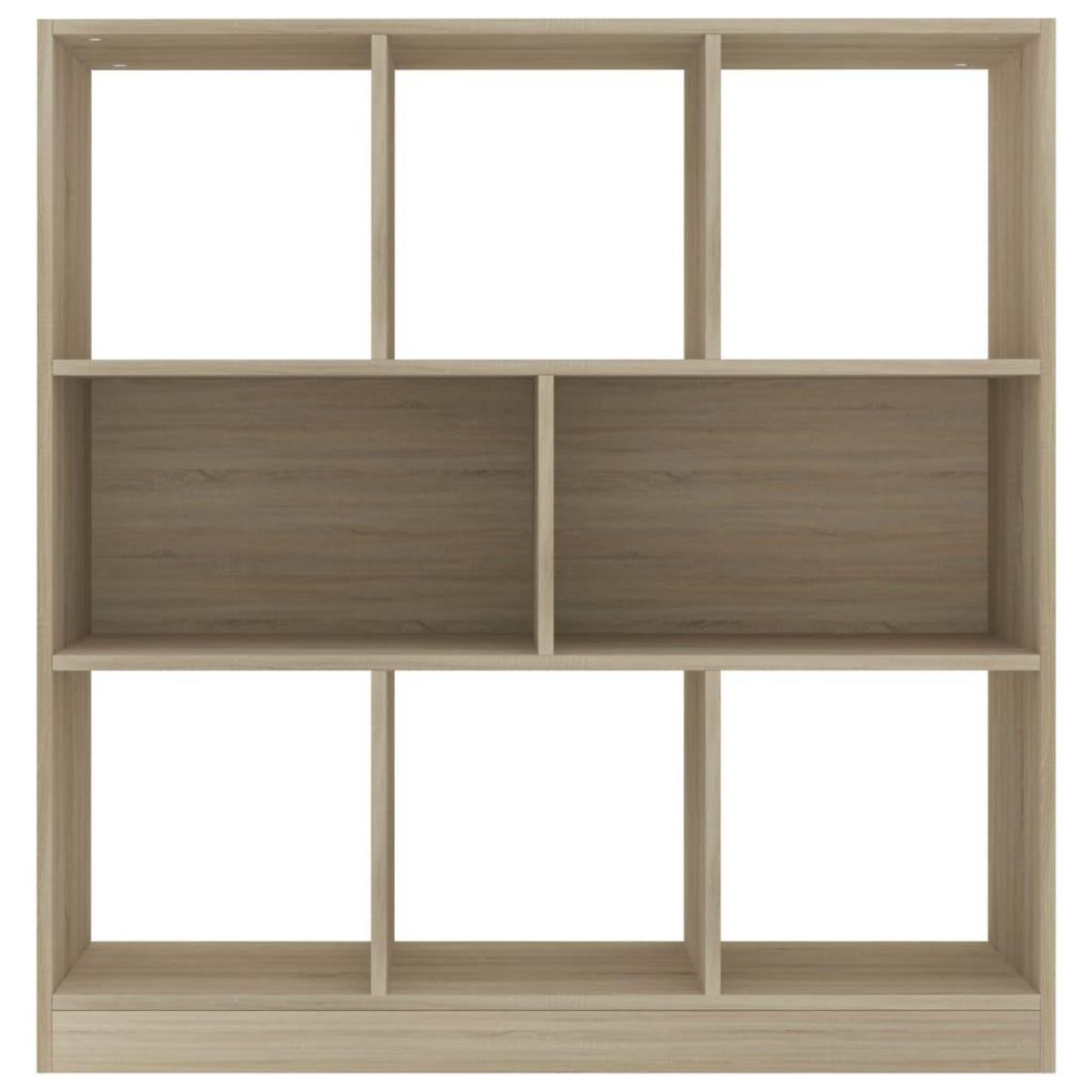 VIDAXL Bibliotheque Chene sonoma 97,5x29,5x100 cm Bois d'ingenierie