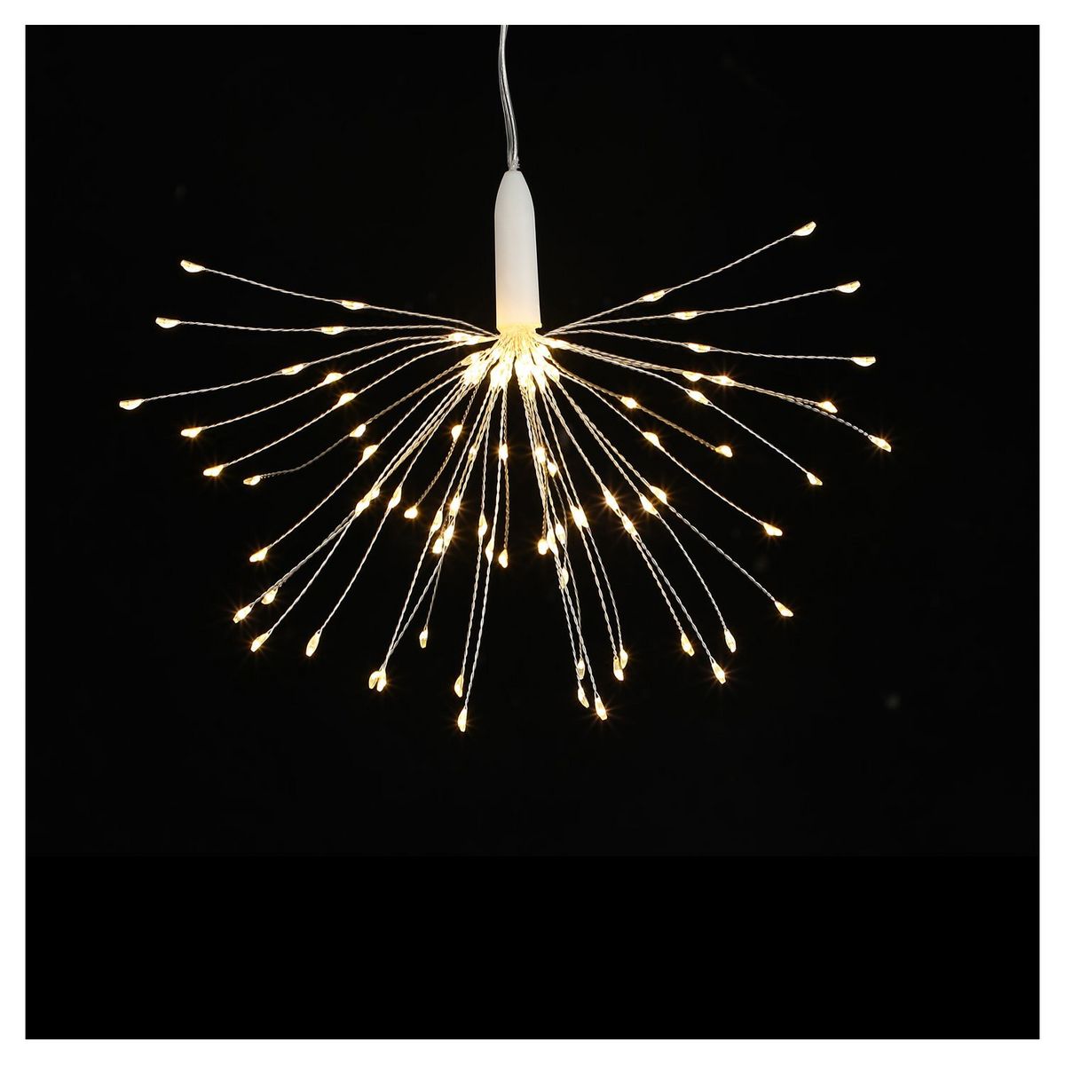 ACTUEL Guirlande effet feu d'artifice 90 LED avec télécommande de contrôle