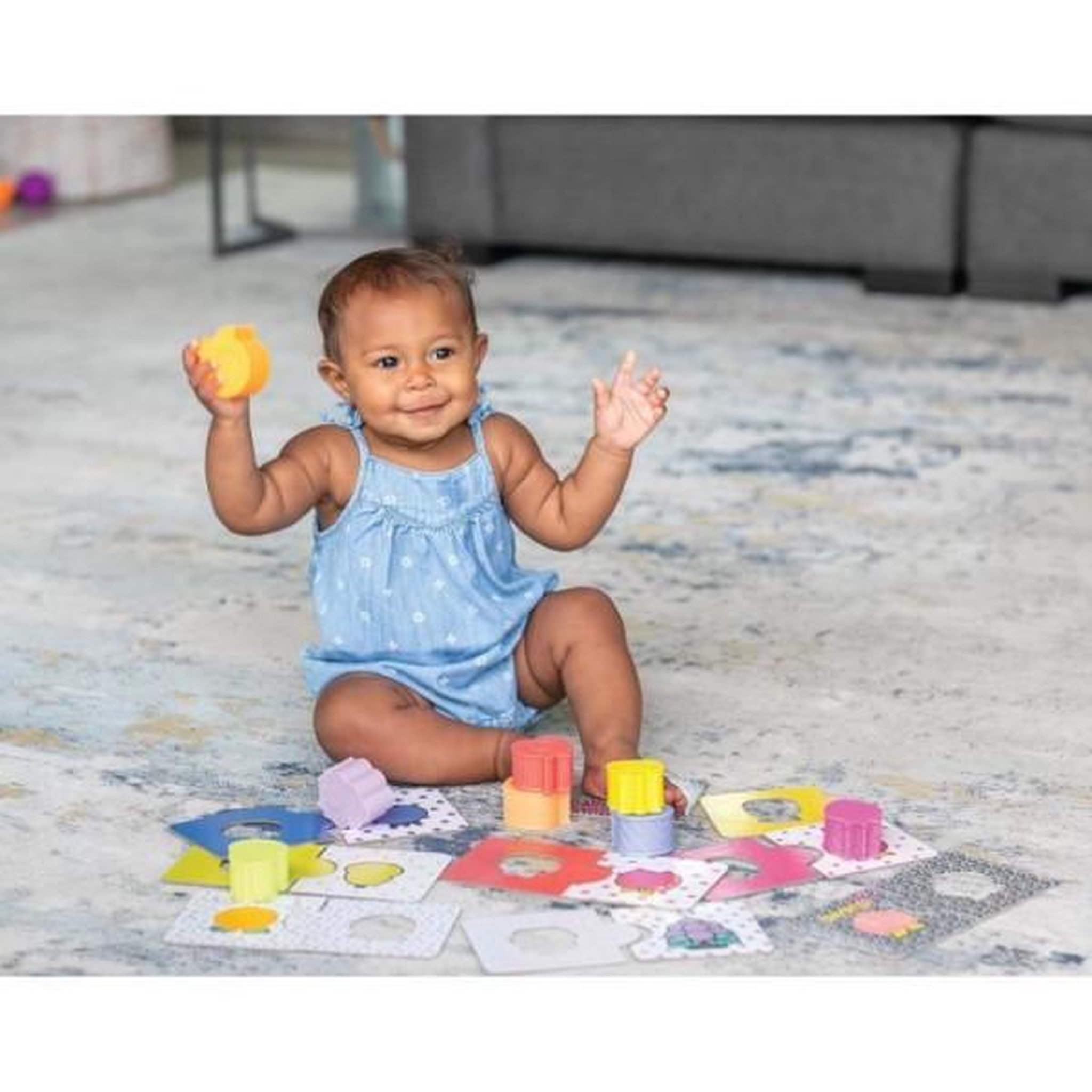 Voir la diapositive 5 : INFANTINO Puzzle a formes - INFANTINO - 315195 - Sensoriel - 24 pieces