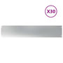Voir la diapositive 2 : VIDAXL Bordures de pelouse 30 pcs 20x103 cm acier galvanise