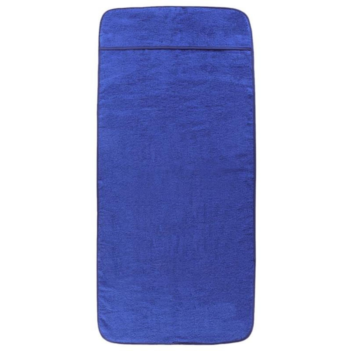 VIDAXL Serviettes de plage 2 pcs bleu royal 60x135 cm tissu 400 GSM