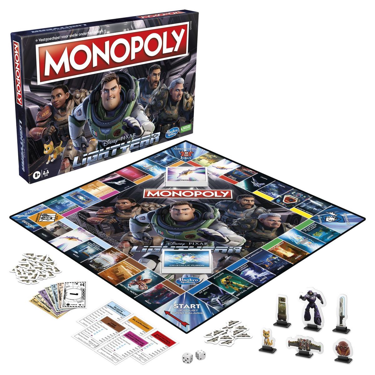 HASBRO Jeu Monopoly Lightyear Buzz L'éclair