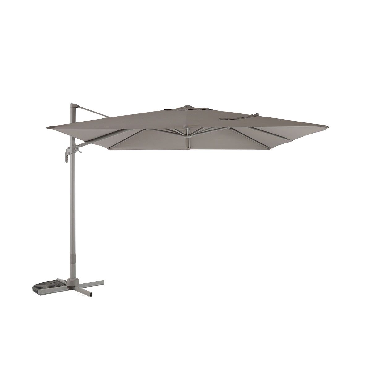 Parasol déporté VARIO aluminium excentré 3x3m