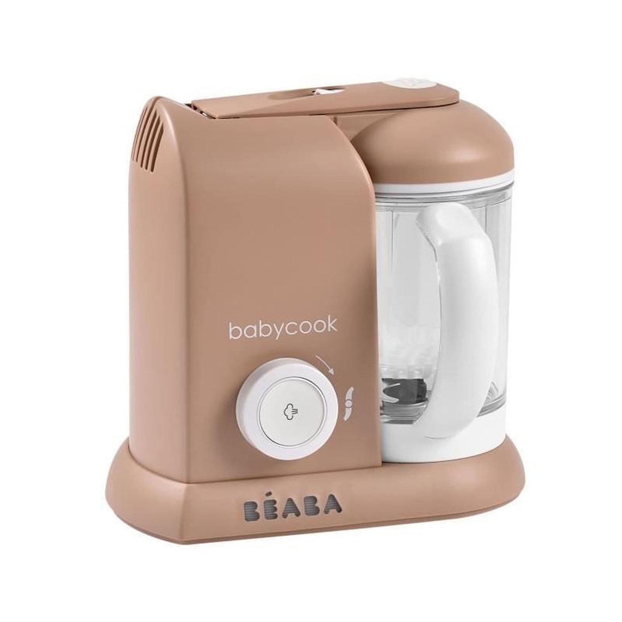 BEABA BEABA EXCLUSIVITE, Babycook solo, robot bébé 4 en 1, cuiseur-mixeur, Pralin