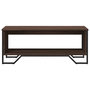 Voir la diapositive 5 : VIDAXL Table basse chene marron 100x51x40 cm bois d'ingenierie