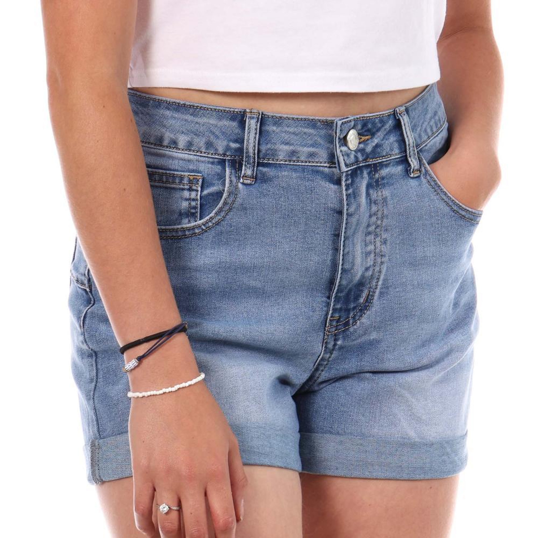 MONDAY PREMIUM Short  Femme Monday Premium LW526. Coloris disponibles : Bleu