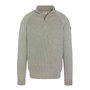 Voir la diapositive 1 : Schott Pull 1/4 zip Gris Homme Schott Plali