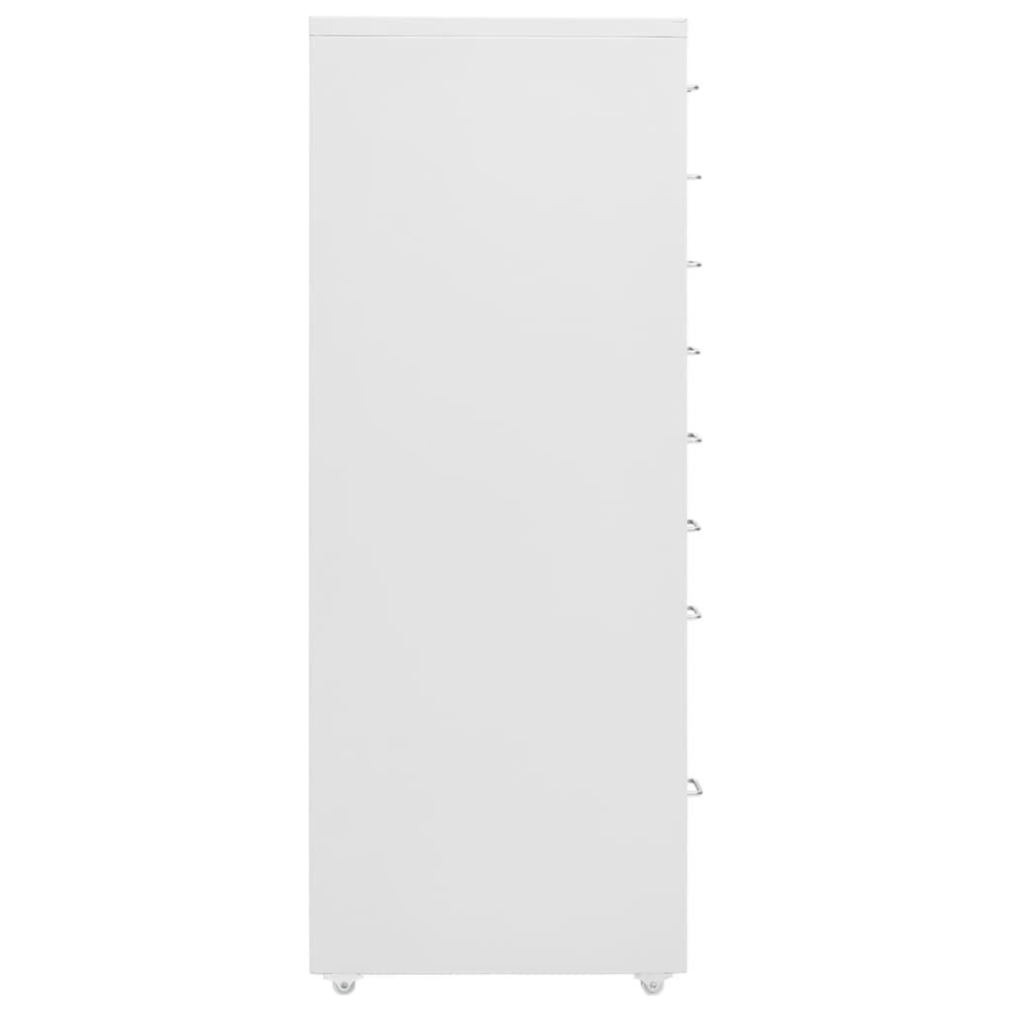 Voir la diapositive 3 : VIDAXL Classeur mobile Gris 28x41x109 cm Metal