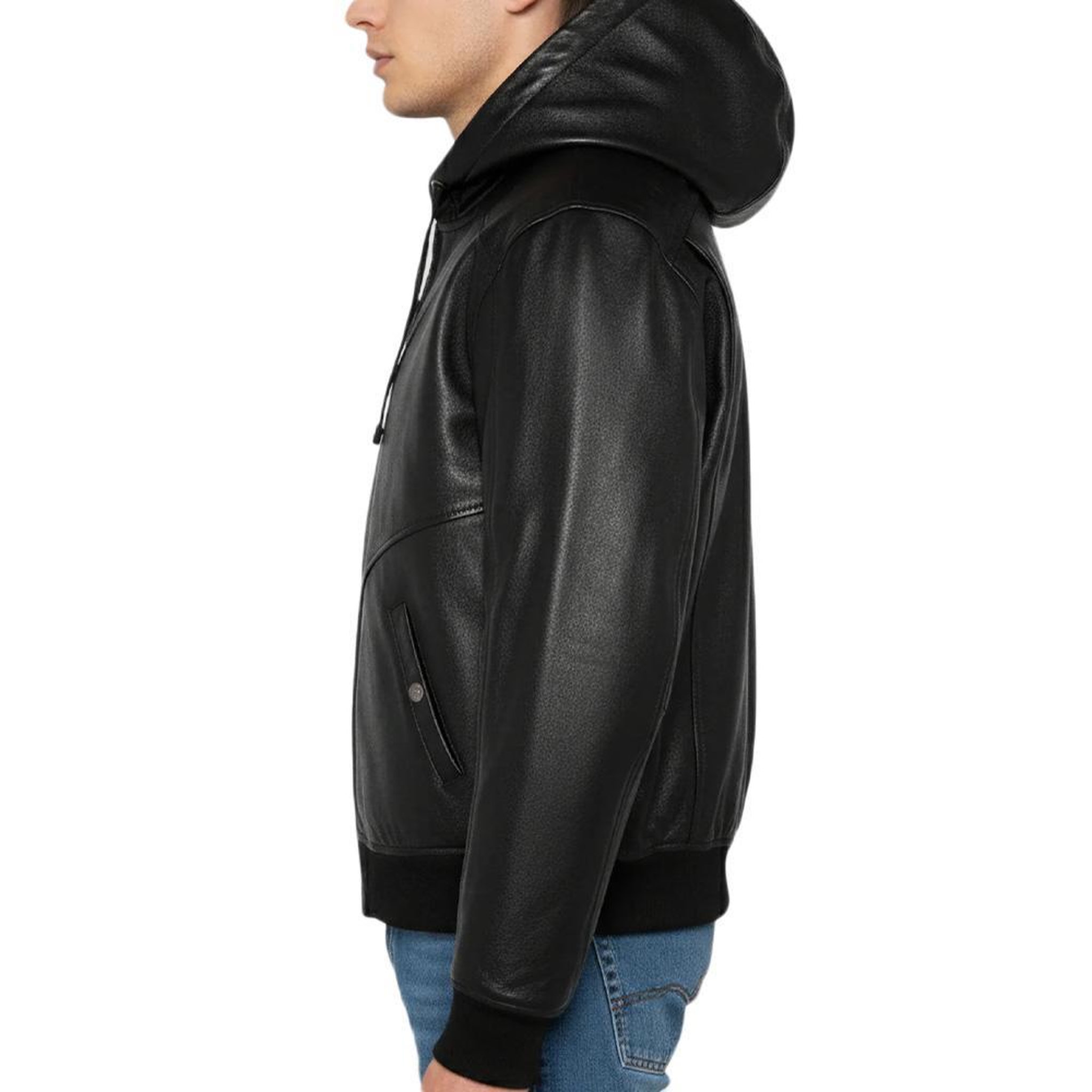 Voir la diapositive 2 : Schott Blousons Noir Homme Schott Cuir LCHOOD