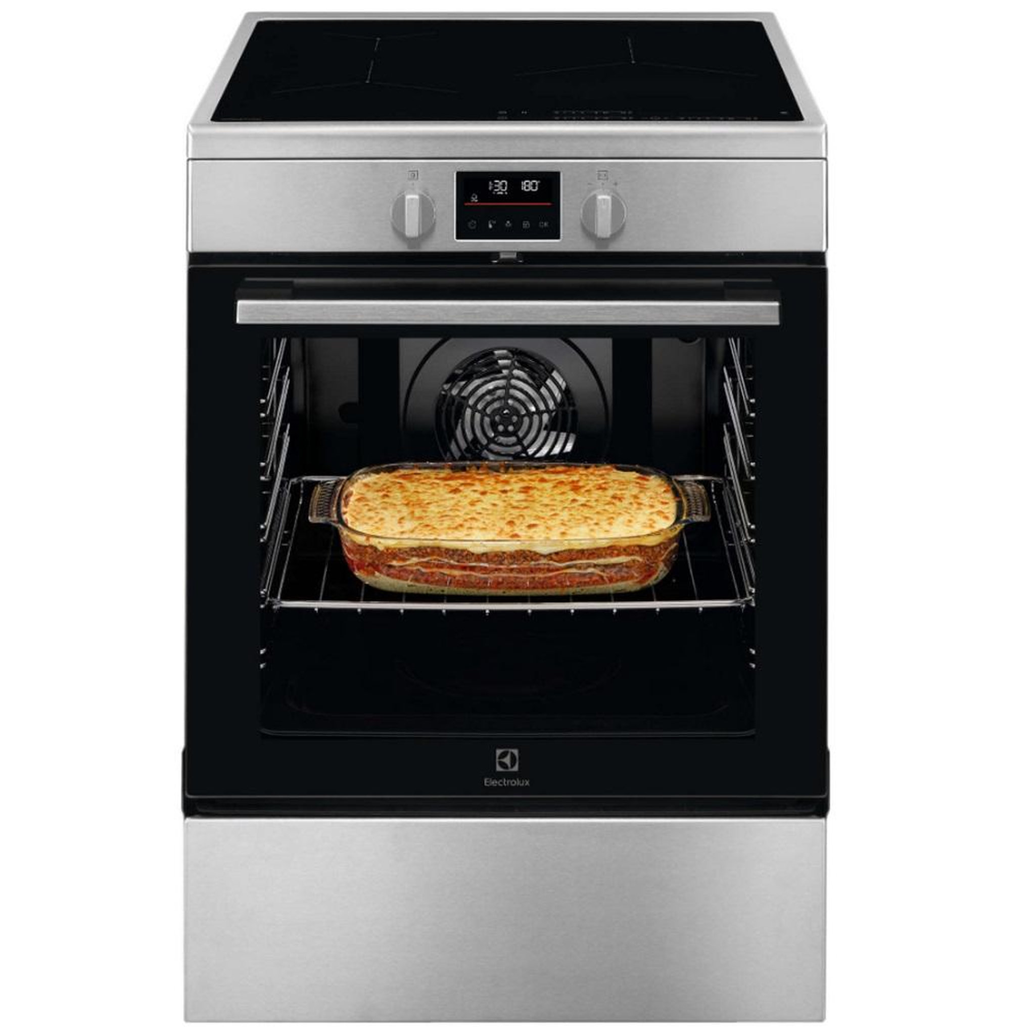 Voir la diapositive 1 : ELECTROLUX Cuisinière induction a+ 73l 3 feux, série 500 surroundcook, inox - lki64890bx