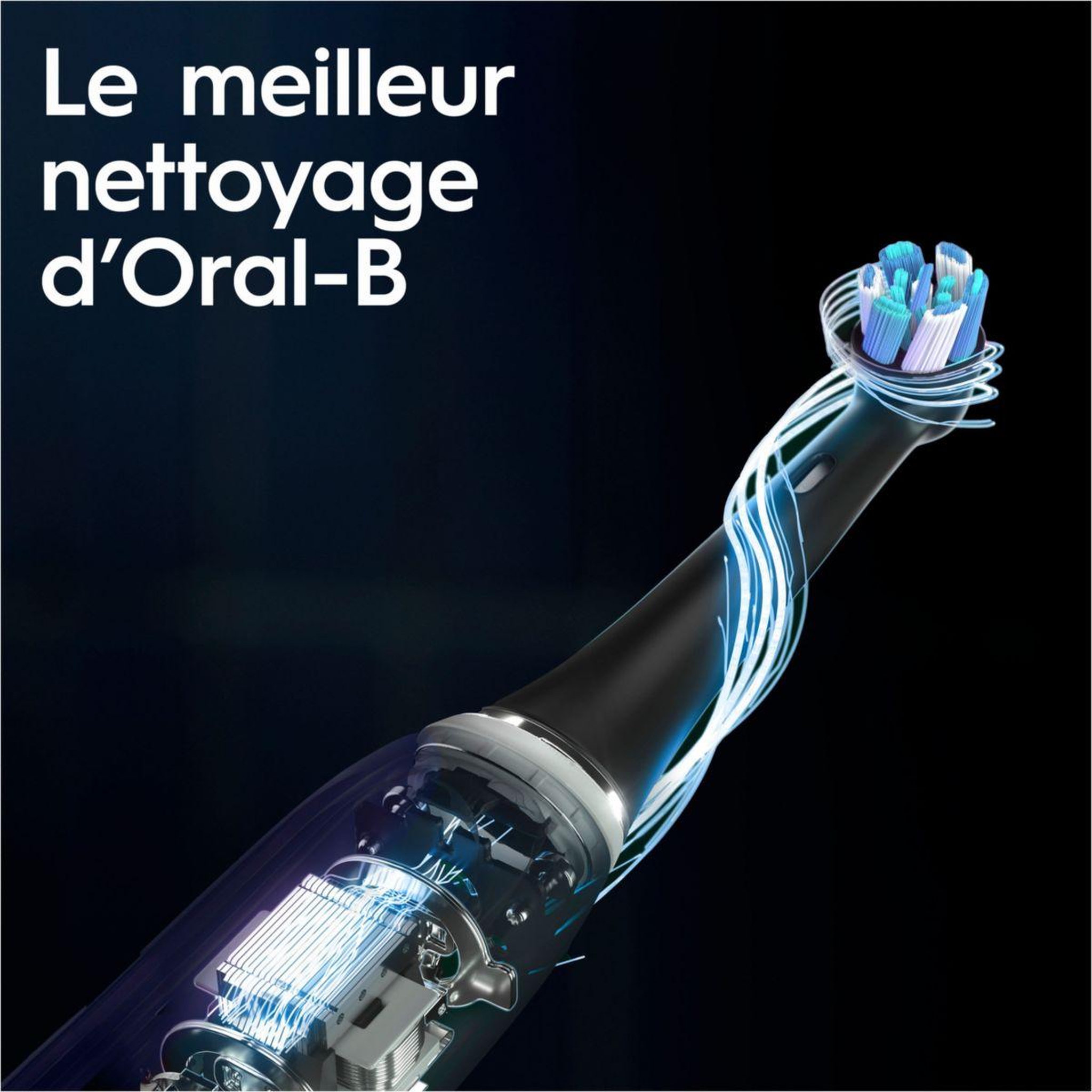 Voir la diapositive 2 : ORAL B Brosse à dents électrique IO 10 Blanche edition cadeau