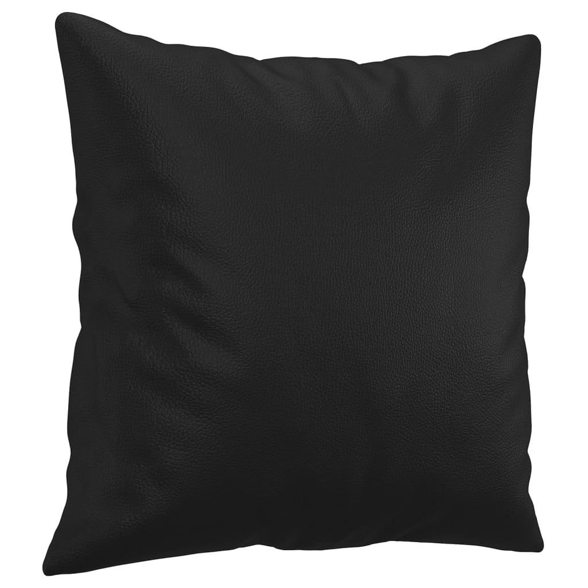 Voir la diapositive 5 : VIDAXL Ensemble de canapes 2 pcs avec coussins noir similicuir