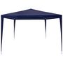 Voir la diapositive 2 : VIDAXL Tente de reception 3x4 m PE Bleu
