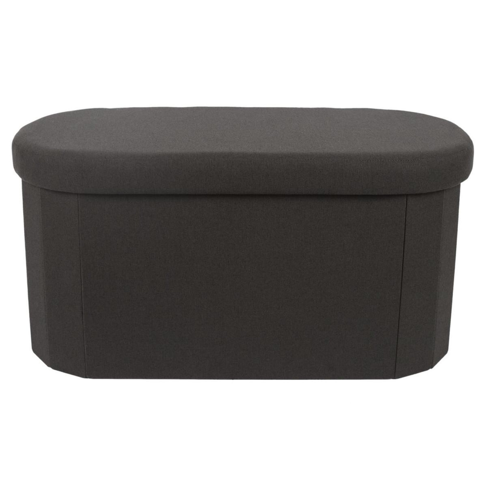 Voir la diapositive 2 : The Home Deco Factory Banc coffre pliable  pills  76cm noir