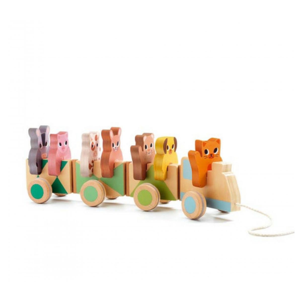 Djeco Train d'activite a trainer - Trainimo Farm