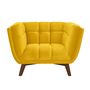Voir la diapositive 1 : Rendez vous déco Fauteuil en velours vert foncé - Mona
