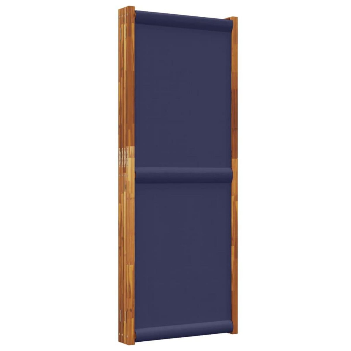 VIDAXL Cloison de separation 4 panneaux bleu fonce 280x180 cm