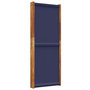 Voir la diapositive 5 : VIDAXL Cloison de separation 4 panneaux bleu fonce 280x180 cm