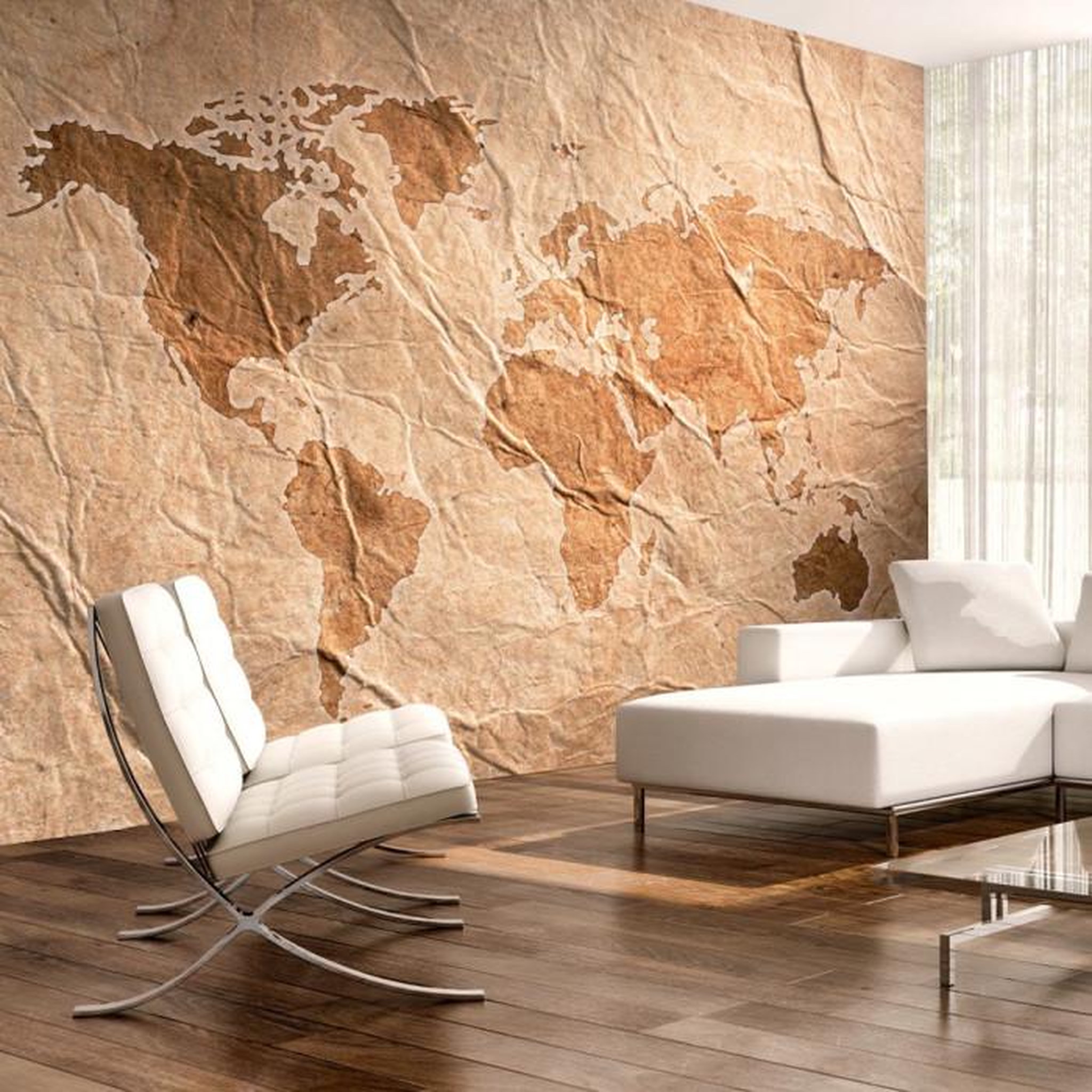 Paris Prix Papier Peint  Sandy Map. Coloris disponibles : Multicolore
