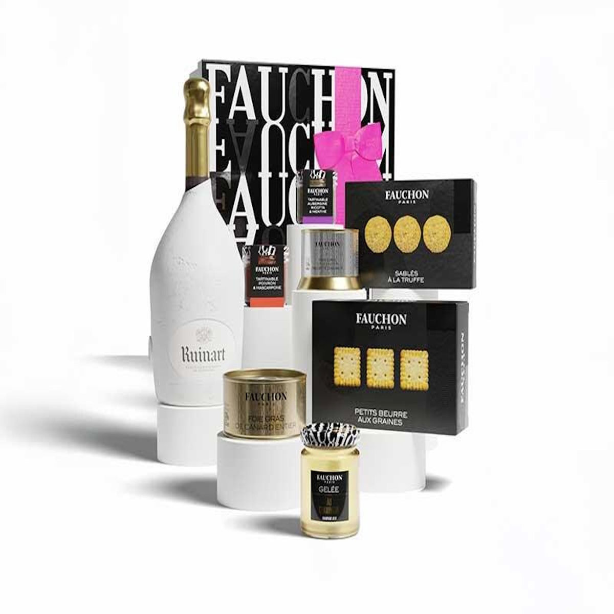 Smartbox Coffret Signature Salée Fauchon : assortiment gastronomique d'exception livré à domicile - Coffret Cadeau Gastronomie