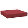 Voir la diapositive 5 : VIDAXL Coussins de palette lot de 3 rouge bordeaux tissu oxford