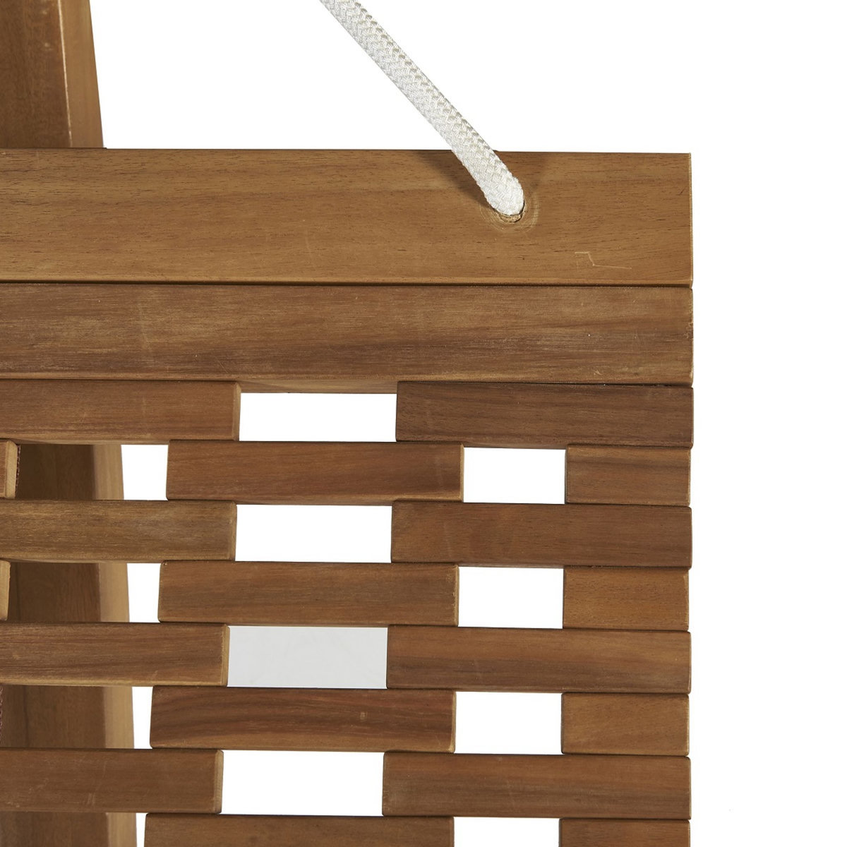 GARDENSTAR Hamac et son support - Bois d'accacia - 227.5x68x4cm