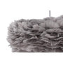 Voir la diapositive 3 : Paris Prix Lampe Suspension en plume  Nicola  60cm Gris