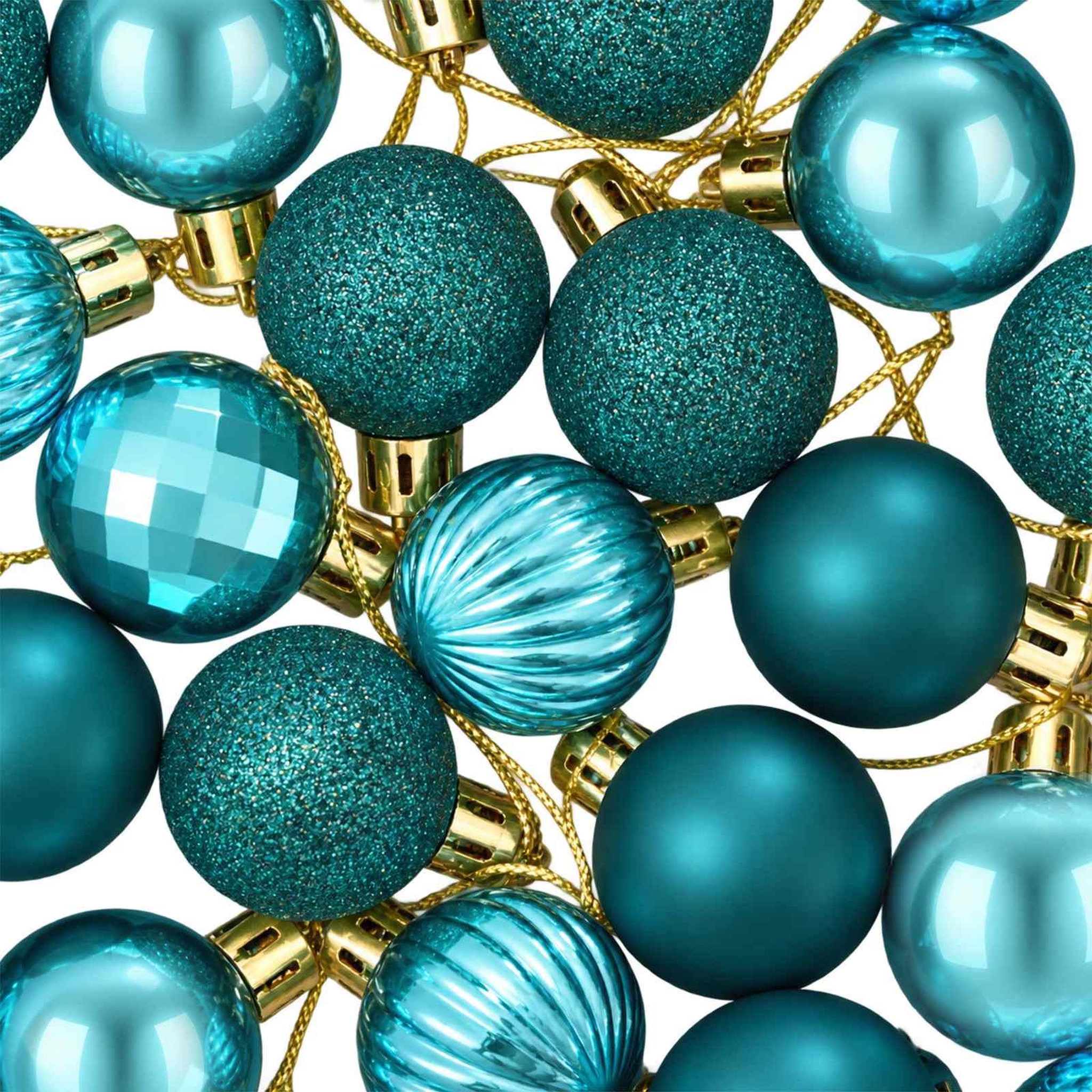 Voir la diapositive 6 : VIDAXL Ensemble de boules de Noël 150 pc Vert Diam. 3 cm Polystyrene