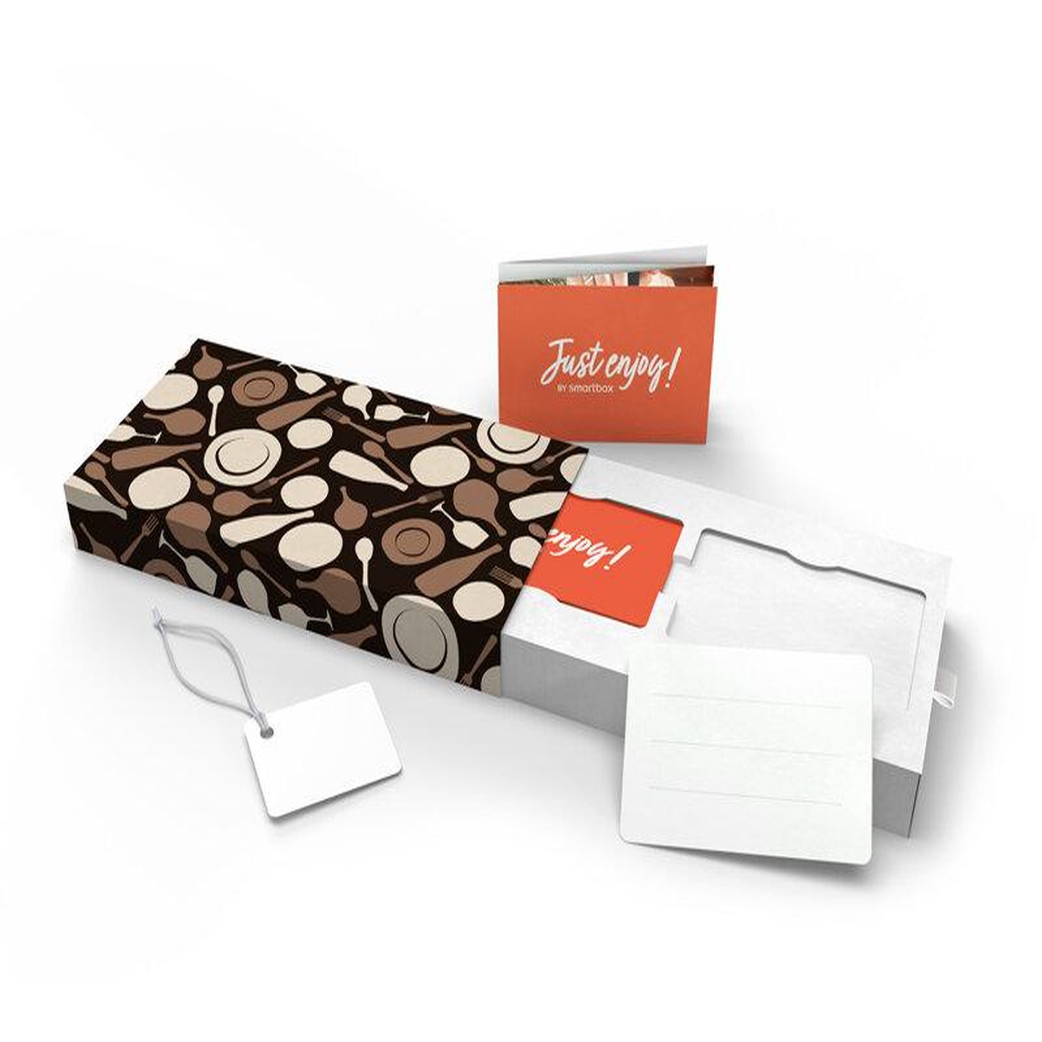 Voir la diapositive 2 : Smartbox Carte cadeau Just enjoy ! Délices - 50 € - Coffret Cadeau Multi-thèmes