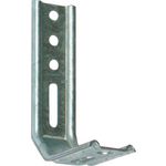 CENTRALE BRICO Equerre de fixation acier prépeint, H.100 x L.70 x P.30 mm