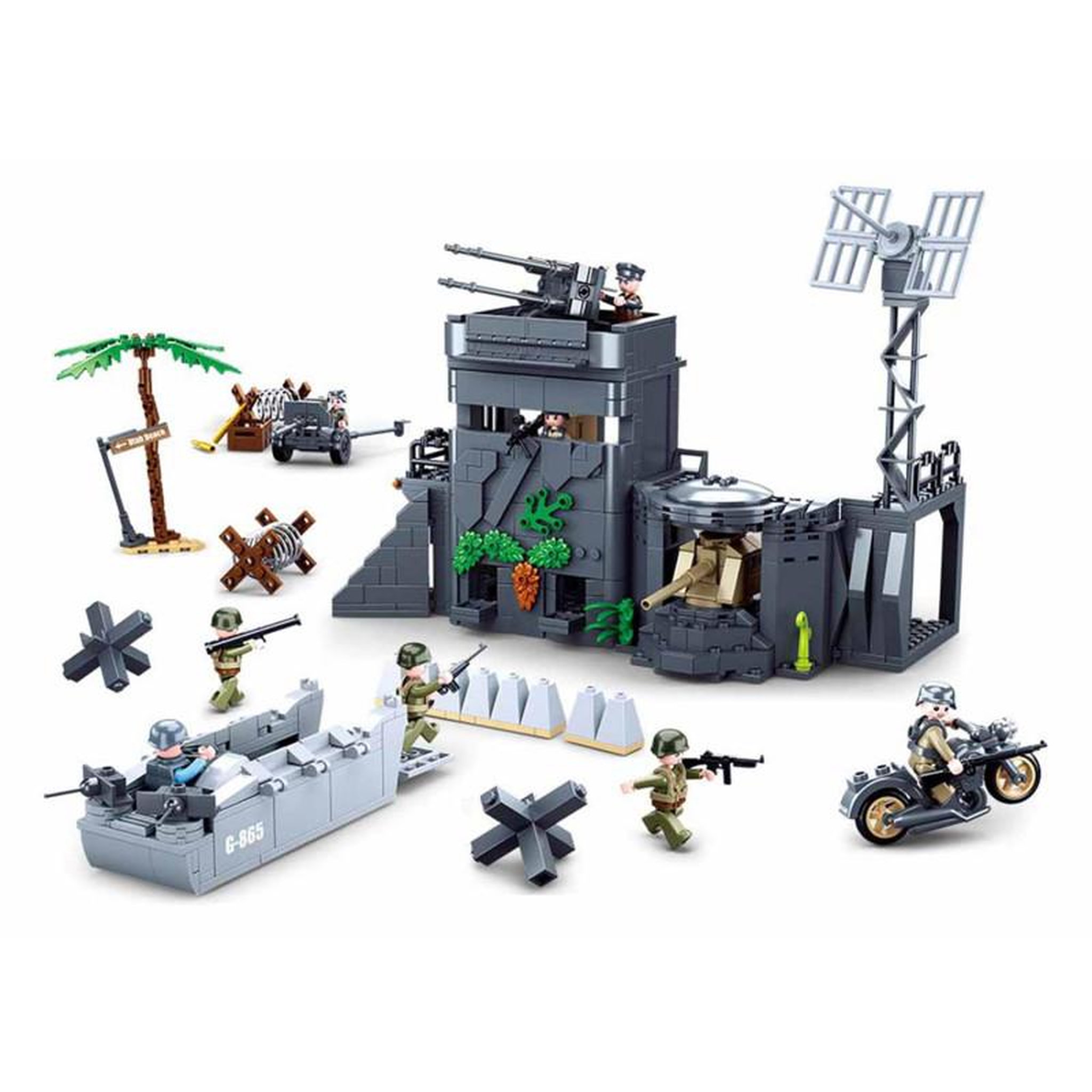 Voir la diapositive 2 : Sluban Sluban Army - Bunker in the Dunes