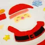  Stickers gel Noël pour fenêtre - Père Noël et sucre d'orge