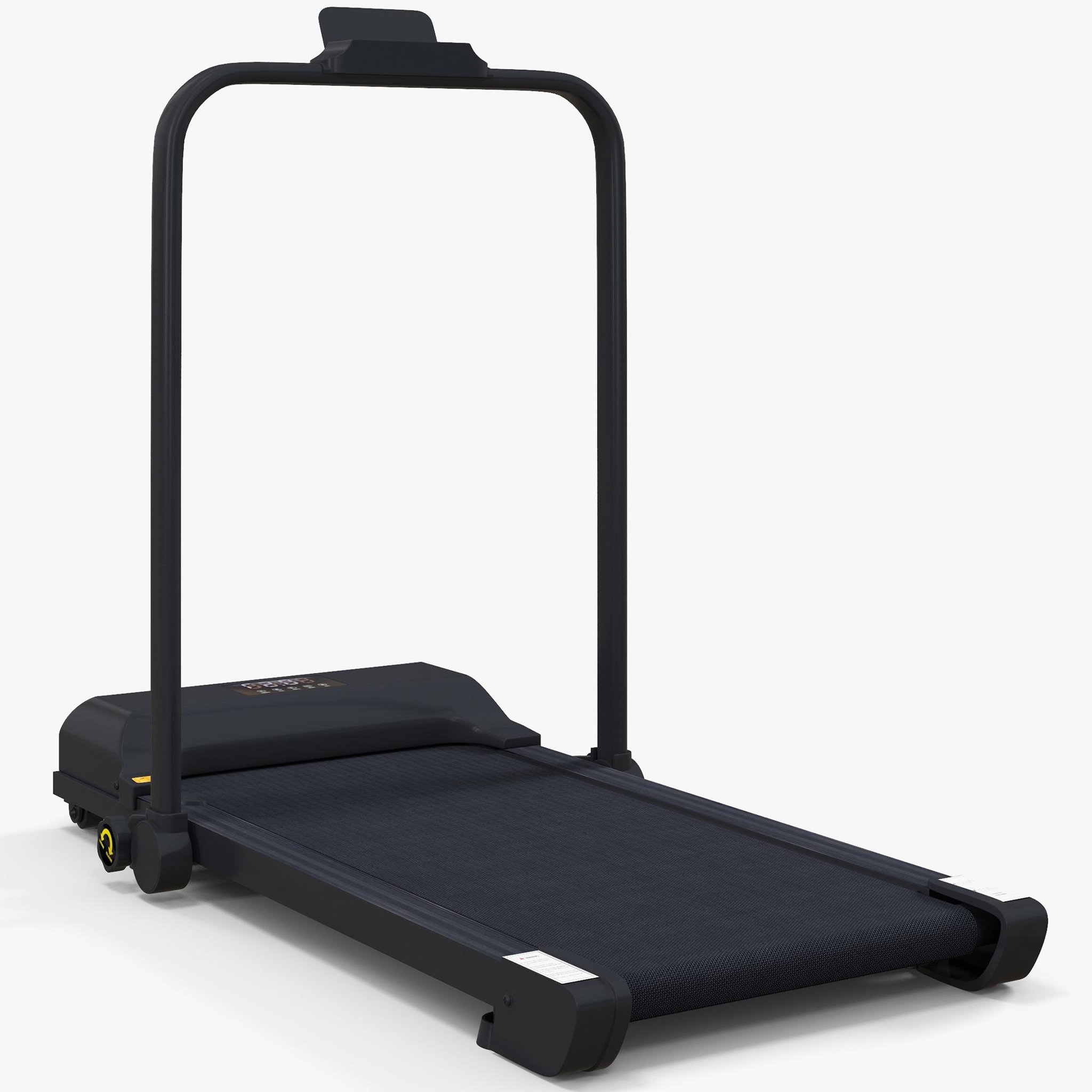 Voir la diapositive 1 : HOMCOM Tapis de course pliable 10 km/h max. 38x100 cm télécommande écran led multifonction