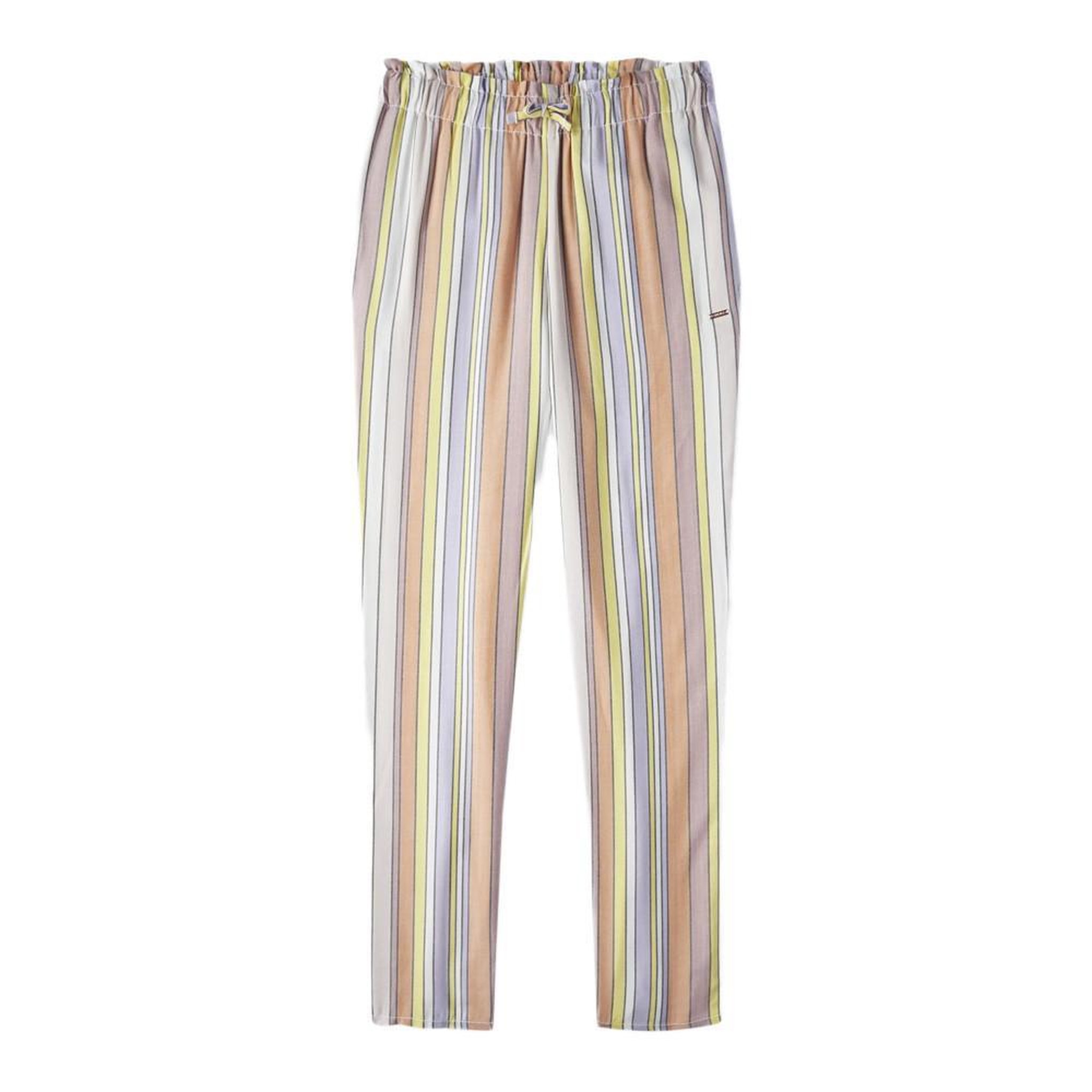 Voir la diapositive 1 : O'NEILL Pantalons Droit Rose/Jaune Fille O'Neill Tamah Beach