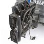 Voir la diapositive 3 : MOTTEZ Porte-vélos d'attelage plateforme rabattable & pliable 