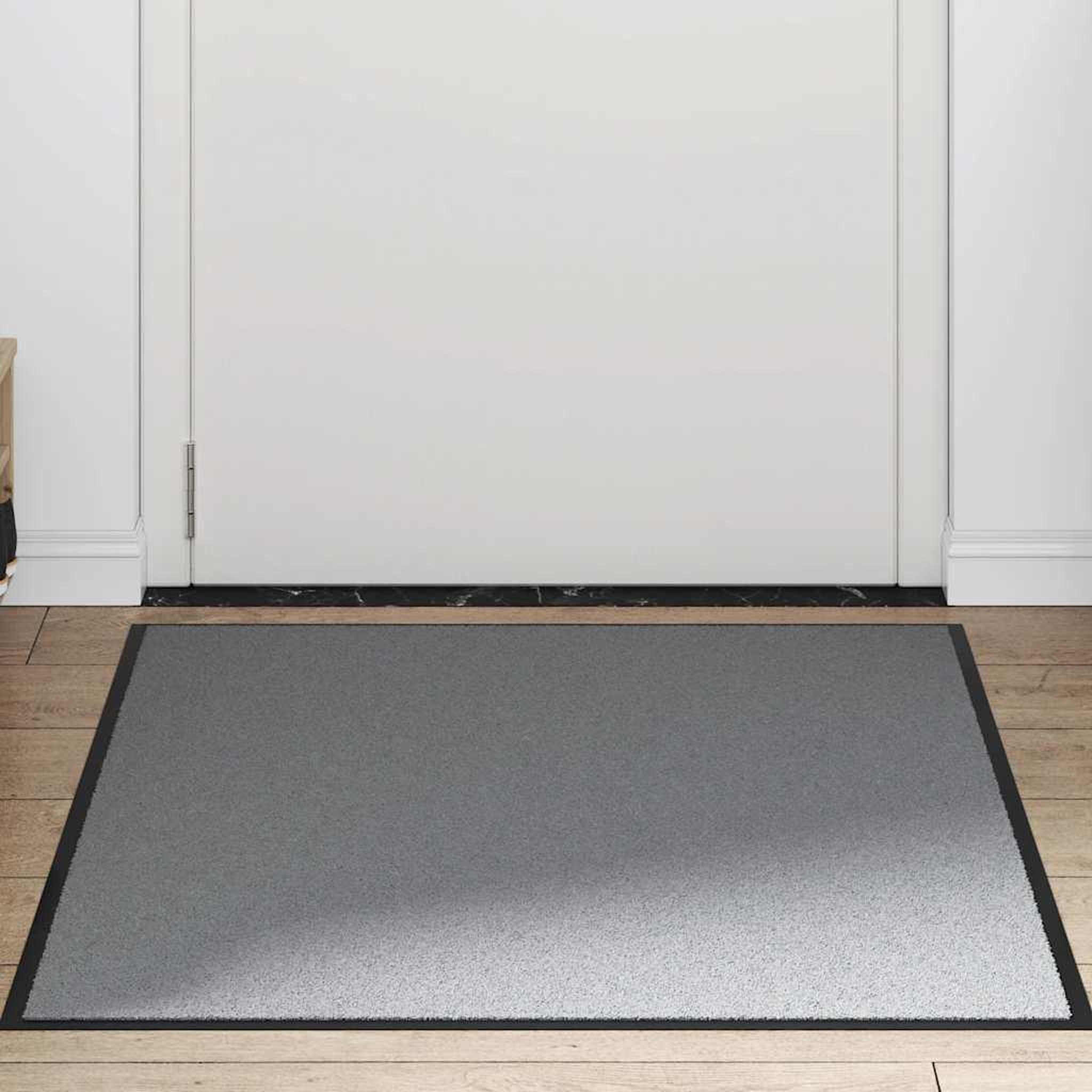 Voir la diapositive 3 : VIDAXL Paillasson Gris 80x120 cm