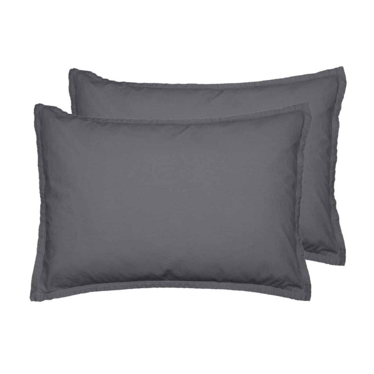 Sensei Maison Parure housse de couette avec 2 taies 50x70 cm en coton STUDIO