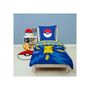 Voir la diapositive 2 : Pokemon Parure de lit réversible - POKEMON - Pikachu IV - Microfibre - 1 housse de couette 140 x 200 cm + 1 taie 63 x 63 cm