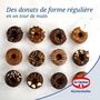 Voir la diapositive 5 : DR.OETKER Ensemble de 2 Moules donut et bagel 12 empreintes 26,5 x 38,5 cm Dr. Oetker Tradition