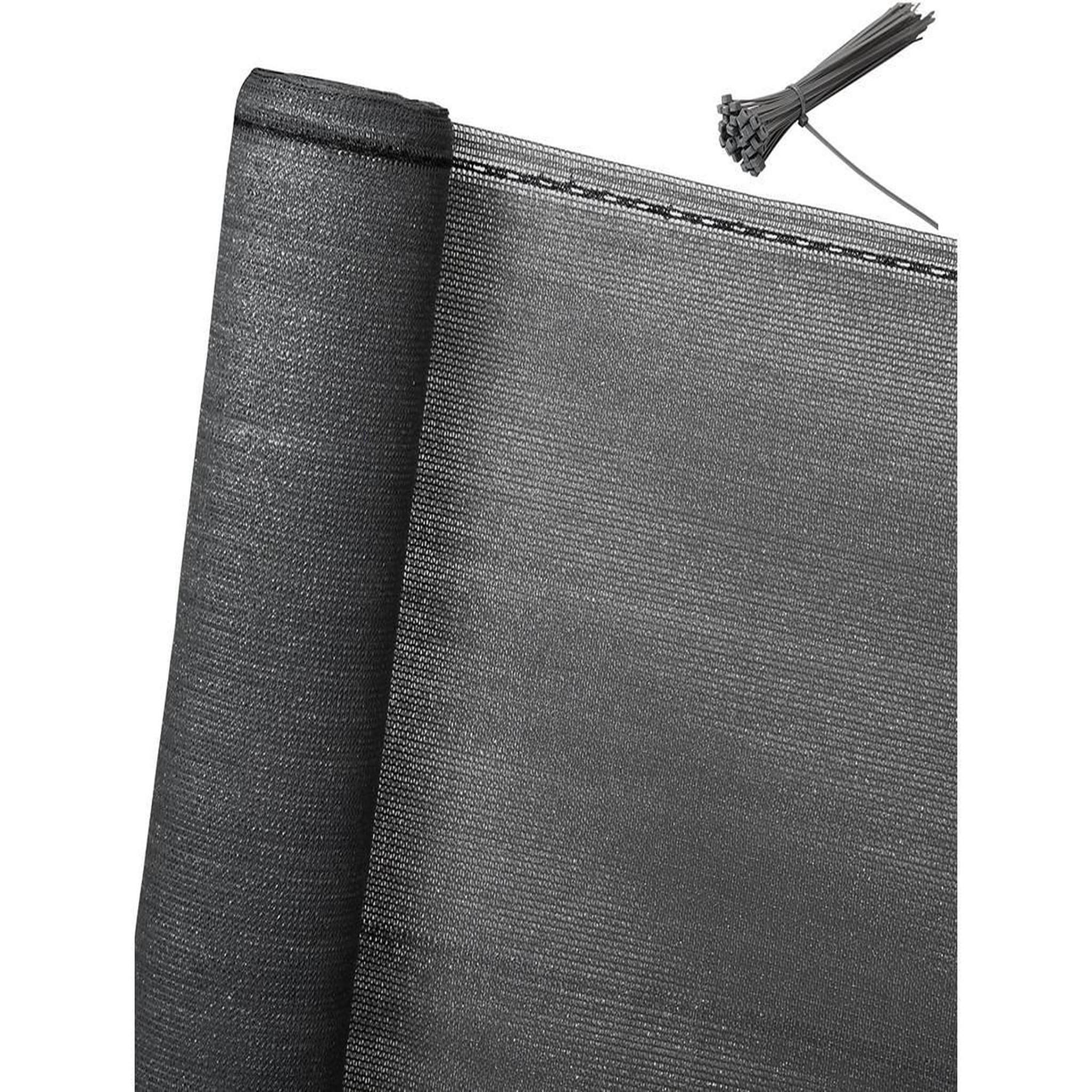 Voir la diapositive 4 : Habitat et Jardin Brise vue synthétique  Verdo  - 2 x 10 - 90g/m² - Gris
