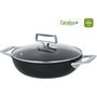Voir la diapositive 1 : CRISTEL Sauteuse 28 CM 2 ANSES CASTEL PRO FIXE ULTRALU CERALISS