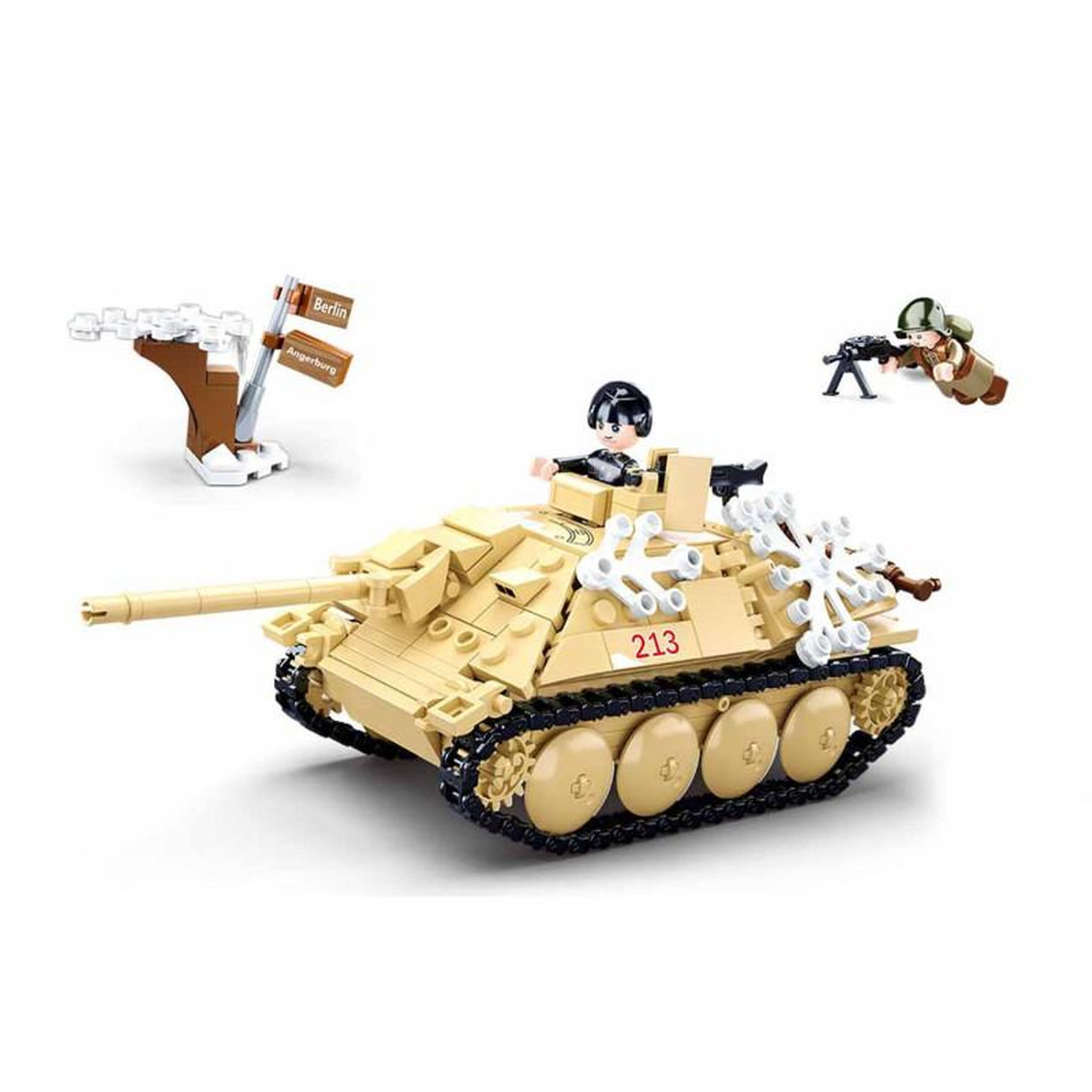 Voir la diapositive 2 : Sluban Sluban Battle of Budapest - Tank Destroyer M38-B0976