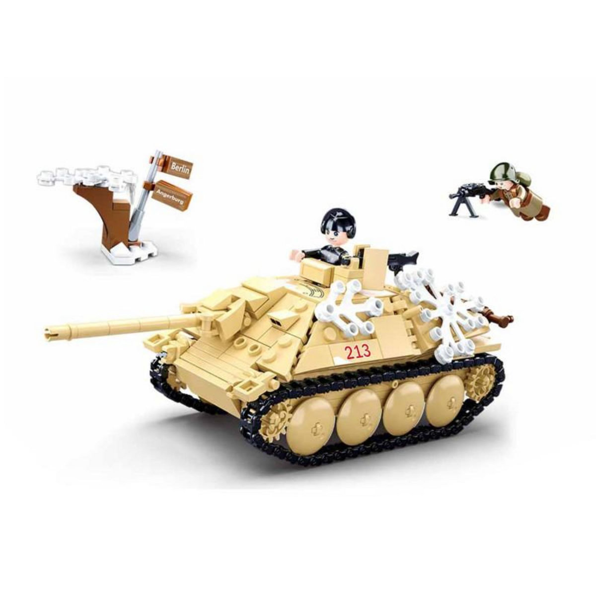 Sluban Sluban Battle of Budapest - Tank Destroyer M38-B0976