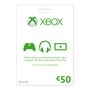 Carte Xbox Live 50&euro;