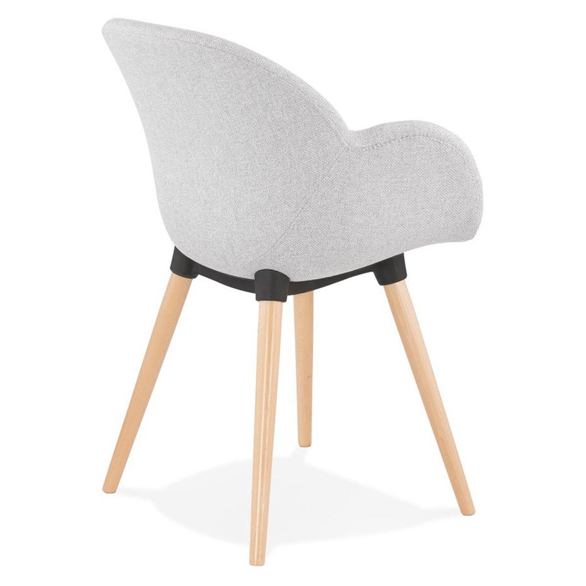 Voir la diapositive 4 : Paris Prix Chaise design scandinave  palot  84cm gris clair